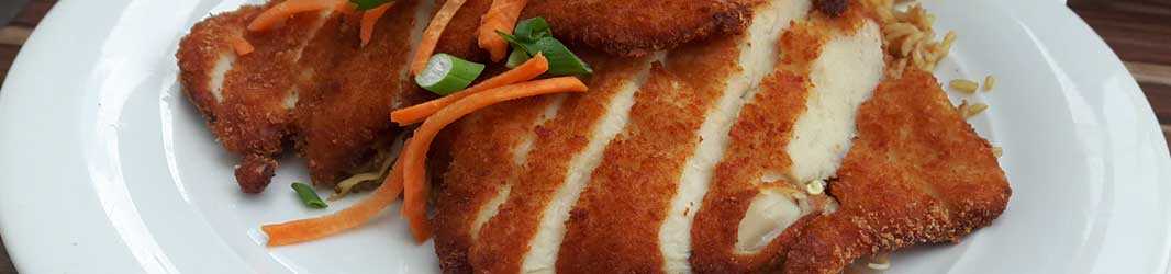 Schnitzel aus der Pfanne