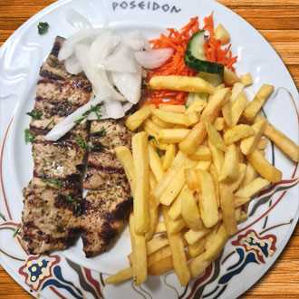 Souvlaki vom Schwein